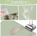 Silicone Cat Litter Mat for Litter Box 40”x28” Large Cat Mat