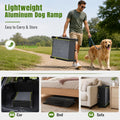 Dog Ramp for Car 73" Extra-Long,Telescoping Pet Ramp for Truck SUV