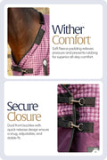 Equinavia Norse 200g Medium Weight Horse Blanket, Durable Waterproof Design