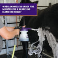 Weaver Livestock Foamer Set, Cattle Shampoo Foamer with Lid, Spray Nozzle, Easy Hose Connection End, Livestock Shampoo S