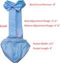 BestParts Adjustable Waterproof Diaper for Goose Duck Chicken S Size Blue