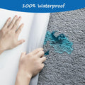 Coldwind Dog Bed Covers Replacement Washable (Cover Only), Waterproof Warm Dog Mattress Cover-Easy to Remove, 36x27Inch, Grey