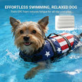 Doglay Dog Life Jacket for Swimming and Boating, Adjustable Puppy Life Vest with Reflective Stripes, Superior Buoyancy P