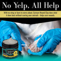 Curicyn Animal Wound Care Clay 16oz. - Vet-Approved Natural Skin Ointment For Dog, Cat, Horse, and Other Livestock - Ben