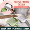 Sprinkle & Sweep Speed Sifter Switch Cat Litter Scooper, 2-in-1 Sifter Tool