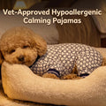 Dog Pajamas Pjs, Vet-Approved Calming Onesie for Small Medium Large Dog L