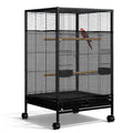 LIQWEI 1 Pc Large Bird Cage Seed Cather, Bird Cage Cover 31 X 118 Inches Adjustable Birds Cages Skirt, Elastic Band Mesh Cages Cover for Parrot Seed Guard