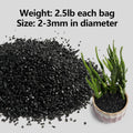 Boniosz 2.4lb 2-3mm Black Horticultural Sand for Succulents & Aquarium
