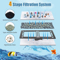 8 Pack Filter Cartridges for Filter, Replacement Filter Cartridges for Top Fin EF-S Element and BF5 BETTAFLO