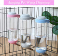 Dog Crate Water Bottle Dispenser - No Drip Dog Kennel Water Dispenser & Cage Bottle - Easy-to-Use Water Bottle for Cat C
