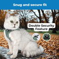 Voyager Step-in Air Cat Harness & Leash Set - Moss Green, XS