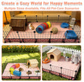 Waterproof Guinea Pig Cage Liners, Washable & Reusable Small Animal Cage Mat, for Rabbit, Hamster, Chinchilla, Hedgehog 