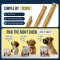 Tartar Shield® Soft Rawhide Dental Chews for Small Dogs | VOHC Accepted | Reduces Tartar, Controls Plaque & Freshens Breath | Vet Recommended | Bacon Flavor | USA Made | 30 Count