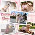 Pet Dog Dress for Small Dogs Girl, Pet Clothes with Bowtie