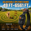 RPZ GPS Dog Collar Fence System, Wireless Dog Fence System
