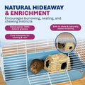 Prevue Pet Products Nature's Hideaway Grass Hut Small Animal Toy - Medium