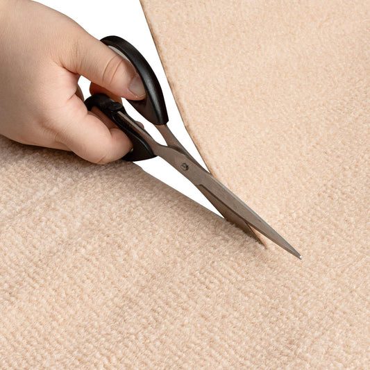 Cat Carpet remnants Cat Scratching Mat Trimmable Self-Adhesive Carpet DIY Climbing Scratcher Scratch Furniture Protector Covering Posts (78.7" x 15.8" Beige)