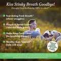 OTHER HALF Doggie Dental Supplement Powder - Dog Breath Freshener & Teeth Cleaning Made Easy - Oral Health Postbiotic fo