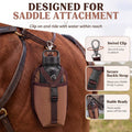 Horse Saddle Water Bottle Holder, Clip-on Nylon Pouch