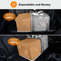pidipiti 20x14x14 Expandable Large cat car Travel Carrier for 2 Cats