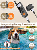 MIMOFPET Wireless Dog Fence for Small Dogs- Up to 3500ft Adjustable Electric Fence,Waterproof Training Collar Rechargeab