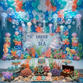 Outus 18 Pcs Artificial Seaweed Plants Ocean Theme Party Table Centerpiece