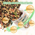 Abizoo Small Animal Treats Dried Vegetable & Fruit Bunny Treats Mix