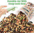 Abizoo Small Animal Treats Dried Vegetable & Fruit Bunny Treats Mix
