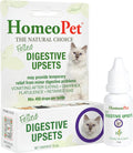 HomeoPet Feline Digestive Upsets, Safe and Natural Cat Digestive Support, 15 Milliliters