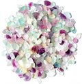 Aquarium Gravel,Rocks for Plants Indoor,0.44lb Fluorite Aquarium Gravel Rocks,Crystal Chips Stone Crushed Quartz for Cra