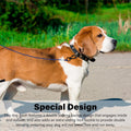 4FT Chew Proof Metal Dog Leash with Comfortable Handle, Heavy Duty Steel Cable Lead for Control Large Medium Small Dogs 