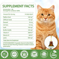 Hairball Treatment for Cats - Cat Hairball Remedy - Supports Skin & Coat, Digestion, Cat Furball Treatment, Helps Eliminate and Prevent Hairballs for Indoor Cats and Kittens(Cat Grass Flavor)