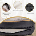 JOYELF Medium Memory Foam Dog Bed Orthopedic Dog Bed & Sofa with Removable Washable Cover and Squeaker Toy as Gift