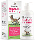 Dr. Harvey's Health & Shine Alaskan Fish Oil Blend for Dogs - Supports Healthy Heart, Brain, and Eyes (16 fl. oz.)