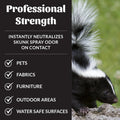 Skout's Honor Skunk Odor Eliminator for Pets, Indoor, and Outdoor Surfaces – Eliminate Skunk Spray Odor, Eco-Friendly, Cruelty-Free Solution for Pets and Surfaces, 32 oz