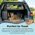 Kitty Sift Disposable Cat Litter Box Large, 6 Count – Portable Litter Box for Travel, Durable Disposable Litter Boxes for Cats, Eco-Friendly Cat Litter Tray, Odor Control