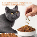 Nutridog Hairball Treats for Cats - Hairball Remedy Chews with Omega 3&6, Psyllium Husk, Zinc & Biotin - Salmon Flavor for Hairball Control, Digestive Health & Skin Support, 100ct