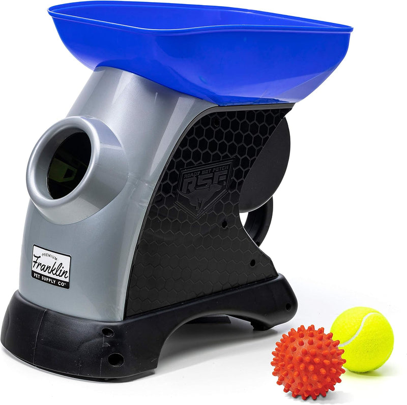 Franklin Sports Ready Set Fetch Automatic Tennis Ball Launcher - Black