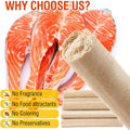 Packsy 100g/3.52oz Dehydrated Salmon&Carrot Dog Sticks,Natural Freeze-Dried Salmon Sticks for Dogs,High Protein,Grain-Free,Gluten-Free,Healthy Snack for All Breeds&Sizes