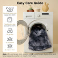 Bedsure Dog Blankets for Large Dogs, Fluffy Waterproof Dog Blanket for Couch Protector and Bed Washable, Fuzzy Faux Fur Pet Throw Blankets for Calming, Dog Accessories, XL, 50×60 inch, Tie-dye Grey