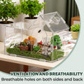 Acrylic Jumping Spider Enclosure, House-Shaped Clear Insect Terrarium