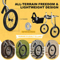 All-Terrain Dog Wheelchair for Back Legs - Lightweight & Adjustable for Medium to Large Dogs - Easy to Assemble Mobility