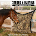 2PCS Slow Feed Hay Net for Horses, 1.5" Openings, Black, 35"x47"