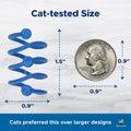 4 Pack Cat Spring Toys for Indoor Cats and Kittens, Made in USA