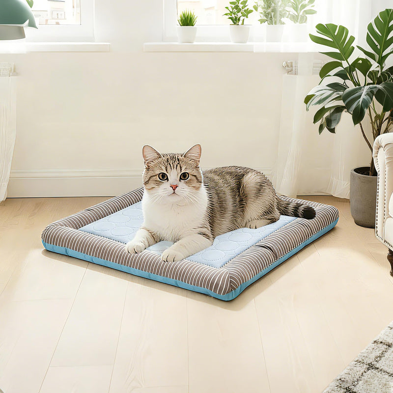 RPGT Summer Pet Self Cooling Pad Washable Sleeping Blanket- No Need to Freeze Or Refrigerate 14