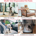 Pet Toilet Training Pads 100Count Disposable Puppy Pee Pads 18" x 13" for Dogs, Ultra Absorbent|Quick Dry|Leak-Proof Pet