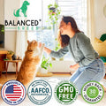 Balanced Breed L-Lysine Cats Immune Support Soft Chews Made in USA Vet-Pharmacist Approved Seasonal Allergy Relief Cat Vitamins Indoor Cats Supplements Krill Oil Asthma Relief Cat Lysine Treats NonGMO