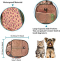 GOOPAWS Soft-Sided Kennel Pet Carrier for Small Dogs, Cats, Puppy, Airline Approved Cat Carriers Dog Carrier Collapsible, Travel Handbag & Car Seat