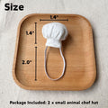 2 Pack Bearded Dragon Chef Hats Small Animal Cotton Cooking Chef Cap