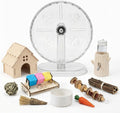 9.5 Inch Hamster Wheel, Silent Exercise Wheel with Cage Accessories